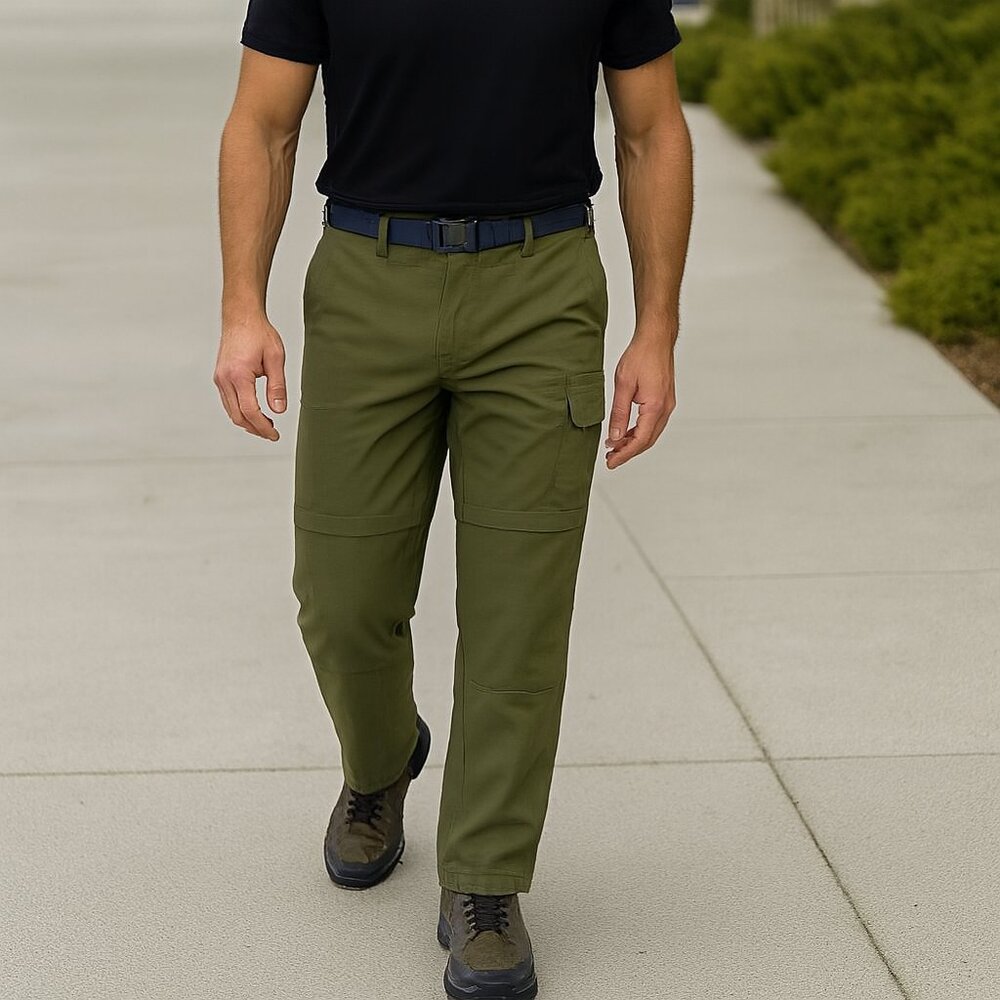 Kyodan Men's Convertible Khaki Tan Cargo Outdoor Hiking Pants Size XL TG